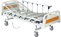 Image de Powder Coated Steel Electric Hospital Beds With Backrest   Footrest 2 Functions
