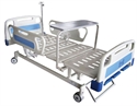 Picture of Powder Coating Manual Elevating Hospital Beds With 3 Functions   ABS Handrails