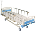 Picture of Machanical Medical Manual Hospital Beds With 6-Rank Side Rails