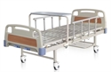 Изображение 4-Rank Al-Alloy Side Rails Manual Hospital Beds With Two Revolving Levers