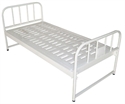 Image de Comfort Clinical Medical Manual Flat Hospital Beds With 1-Part Bedboard