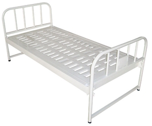 Picture of Comfort Clinical Medical Manual Flat Hospital Beds With 1-Part Bedboard