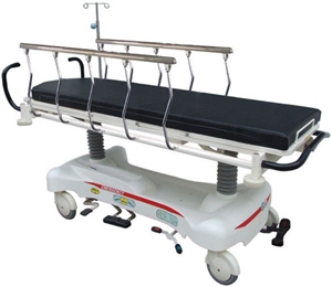 Picture of X-Ray Hydraulic Patient Transport Stretcher Electrostatic Spray Coated