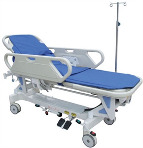 Picture of Electric Surgical Patients Transport Stretcher With Electric Control Pedal