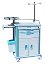 Picture of Colorful With Defibrillator Shelf Abs Emergency Medical Trolleys 625 x 475 x 920mm
