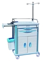 Image de Anticorrosive Hospital ABS Emergency Medical Trolleys With Label Cards