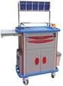 Image de Emergency Medical Trolleys With Drawers   Four Aluminum Columns For Anesthesia