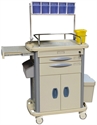Image de Hospitalc Use Medical Trolleys Anesthesia Cart With 3 Pcs Label Cards