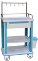 Image de High-Quality ABS IV Treatment Medical Trolleys With 4 Casters