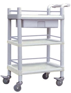 Picture of BT-UY008 Easy clean and move ABS utility medical trolleys