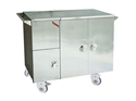 Picture of Hospital Stainless Steel Medical Trolley For Food Trolleys 1030mm Length