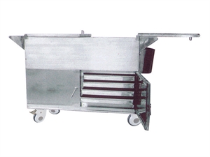 Picture of Food Warm 304 Stainless Steel Medical Trolley Cart For Hospital Use