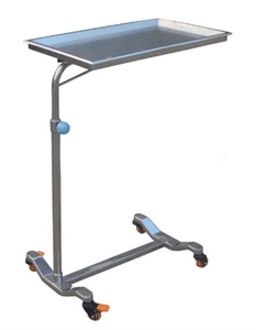 Picture of Adjustable 304 Stainless Steel Medical Trolley   Hospital Mayo Table