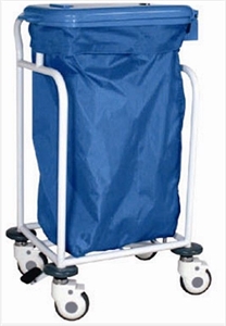 Picture of Easy Move Steel Frame Medical Linen Changing / Nursing Trolley / Cart