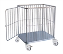 Picture of Medication 304 Stainless Steel Medical Linen Trolleys For Hospital