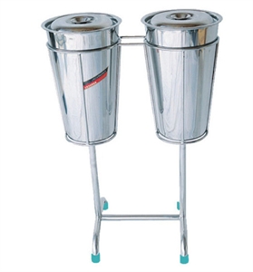 Picture of Stainless Steel Hand Soaking Drum With Trestle RD For Jospital Use