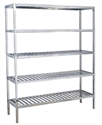 Picture of Easy Clean Stainless Steel Medical Goods Rack Without Caster