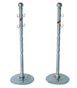 Image de Easy Clean Stainless Steel Medical Upright Pole 320 X 1000mm