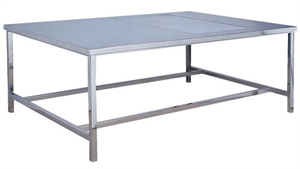 304 Stainless Steel Medical Hospital Worktable 2000 x 1100 x 800mm