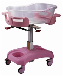 Image de Luxurious Hospital Baby Crib / Cot With Silent Wheels For Hospital Baby Room