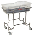 Image de Load 60kgs Stainless Steel Hospital Baby Crib For Infant Care