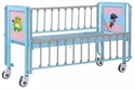 Изображение 1-Part Bedboard Hospital Baby Crib With Full Length Steel Side Rails ( Load 250kg )