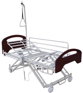 Picture of Central-Controlled Braking Electric Homecare Hospital Bed With Five Function