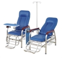 Picture of Hospital Furniture Transfusion Chairs With Dinning Table   Waterproof PVC Cover
