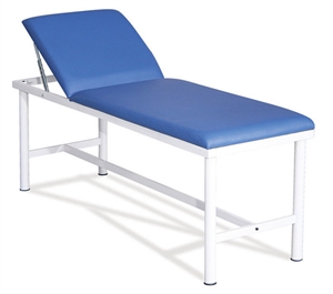 Picture of Adjustable Medical Steel Frame Examination Table   Medical Hospital Furniture