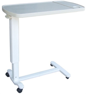 Picture of Height Adjustable Over Bed Table Medical Hospital Furniture ABS Plastic