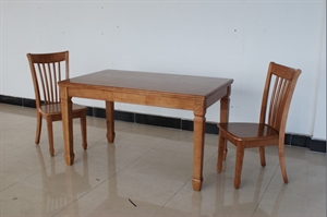 Picture of wood dining table