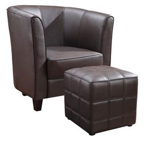 Picture of leather  sofa chair