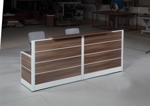 Picture of reception desk