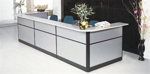 Picture of reception desk