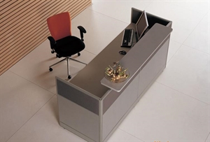 Picture of reception desk