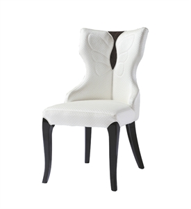 Image de PU leather dining chair