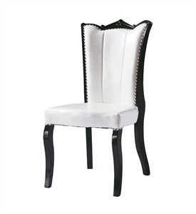 Picture of PU leather dining chair