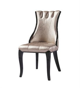 Picture of PU leather dining chair