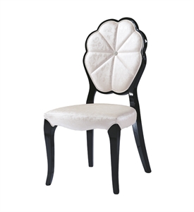 Picture of PU leather dining chair