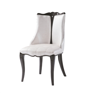 Image de PU leather dining chair