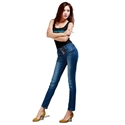 Изображение Wholesale 2013 New Style Skinny Fit Hight Waist Fashion Design Woman Denim Jeans 81306