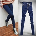 Изображение Wholesale 2013 New Black Color Casual Woman Skinny Jeans G111