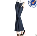Image de 2013 new arrival fashion design 100 cotton fashion lady flare jeans LJ029