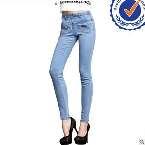 Picture of 2013 new arrival fashion design 100 cotton fashion lady skinny jeans LJ014