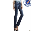 Image de 2013 new arrival fashion design 100 cotton fashion lady straight jeans LJ009
