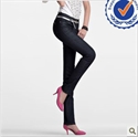 Image de 2013 new arrival fashion design 100 cotton fashion lady straight jeans LJ001