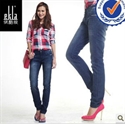 Image de 2013 new arrival fashion design 100 cotton fashion lady straight jeans LS007