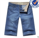 Image de 2013 new arrival fashion design cotton men jeans shorts welcome OEM and ODM MS009