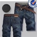 Image de 2013 new arrival fashion design cotton men middle jeans welcome OEM and ODM MM007