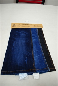 Изображение 70% cotton 28% polyester 2% spandex jeans fabric F09